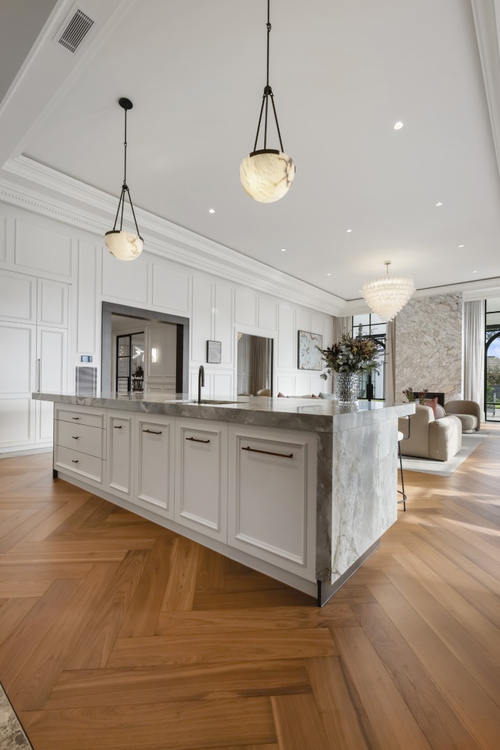 CompleteStyleJoineryStylishKitchenwithMarbleAccentsBarFancyDoors&HighContrastDesign5 Complete_Style_Joinery Kitchen